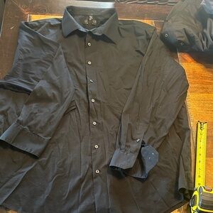 Alfani size XXL black men’s shirt EUC